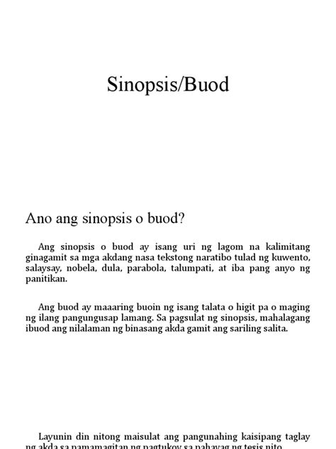 what is synopsis in tagalog|Ano Ang Katangian Ng Sinopsis – Halimbawa At .